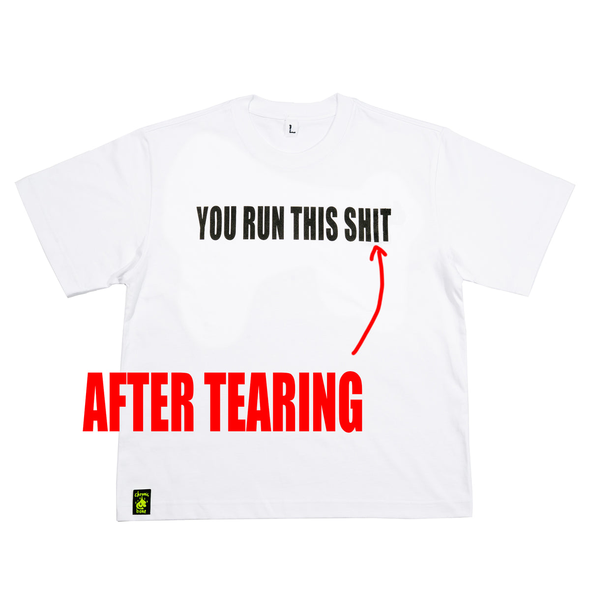 YOU RUN THIS SHIT TEE