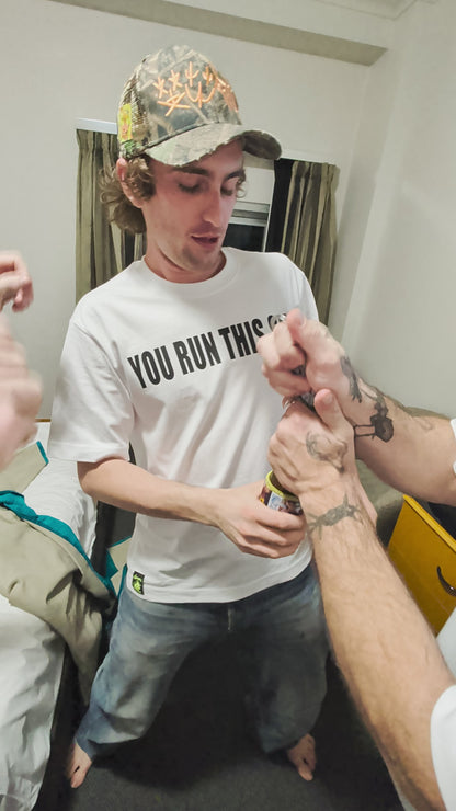 YOU RUN THIS SHIT TEE