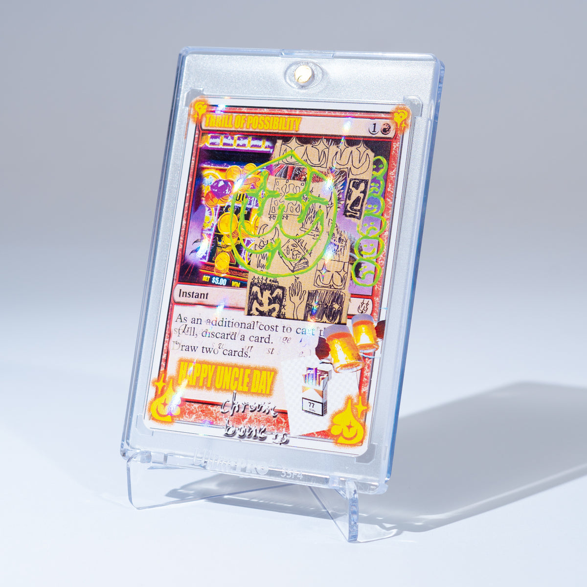 UNCLE DAY HOLOGRAPHIC TRADING CARD