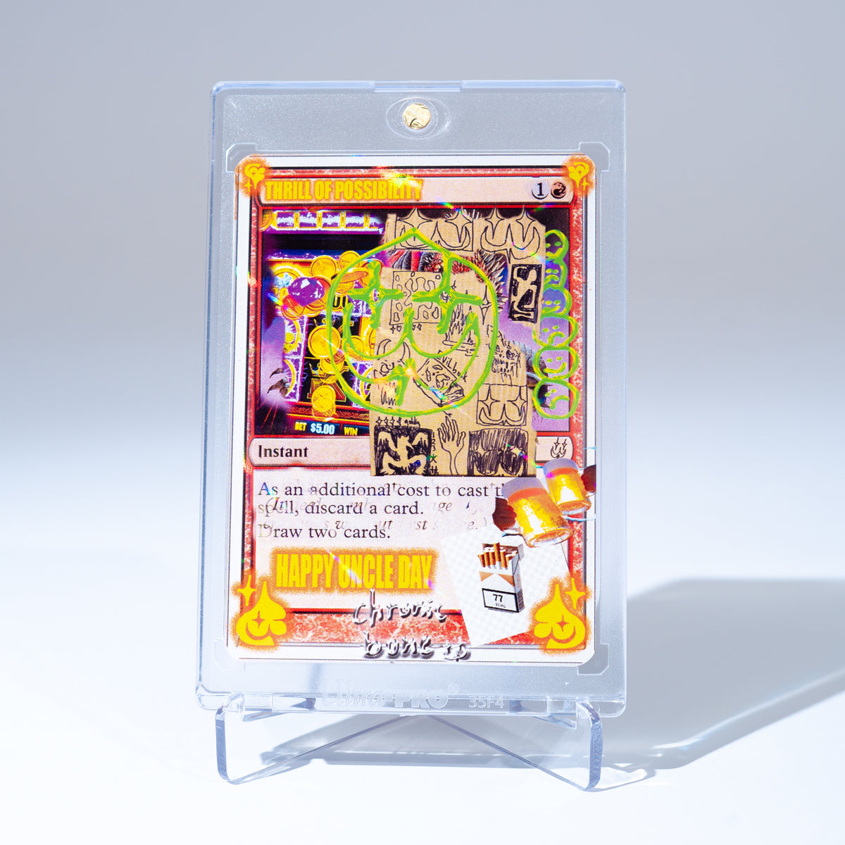 UNCLE DAY HOLOGRAPHIC TRADING CARD