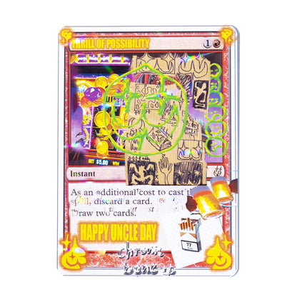 UNCLE DAY HOLOGRAPHIC TRADING CARD