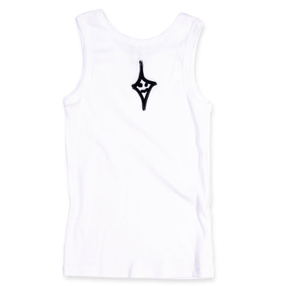 Pretty Fume Tank Top White