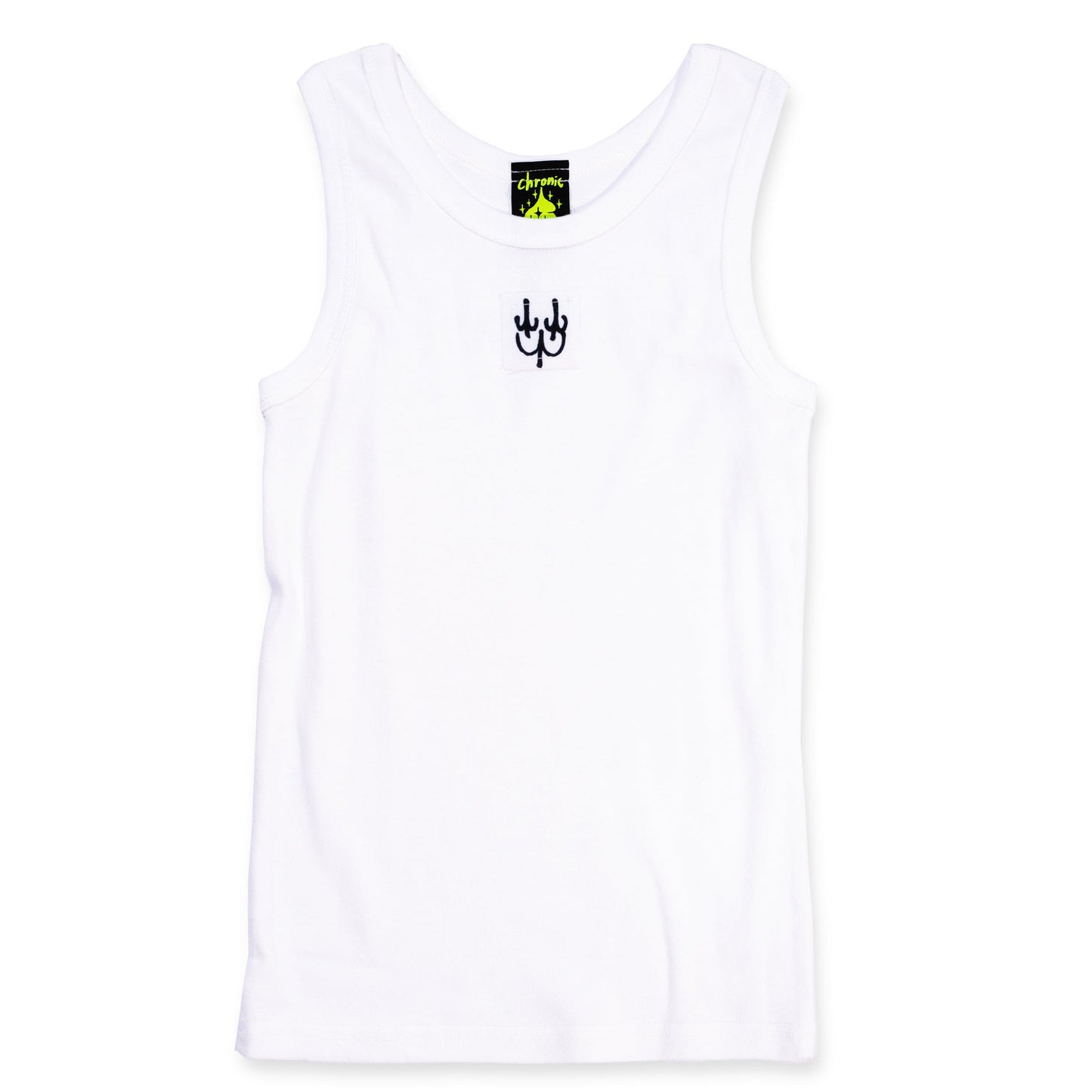 Pretty Fume Tank Top White