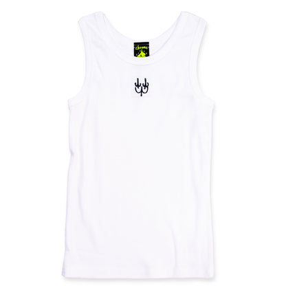 Pretty Fume Tank Top White